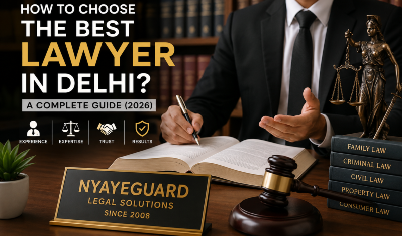 Best Lawyer in Delhi - Complete Guide by NyayeGuard