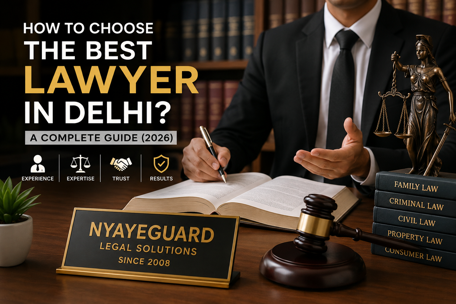 Best Lawyer in Delhi - Complete Guide by NyayeGuard