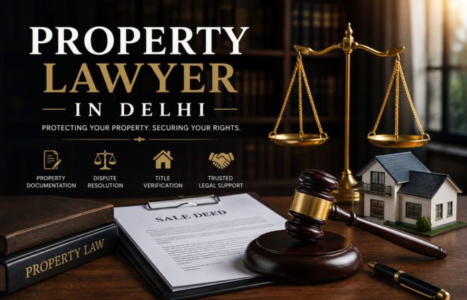 Property Lawyer in Delhi providing expert legal services for property disputes, title verification, documentation, registration, and real estate legal matters.