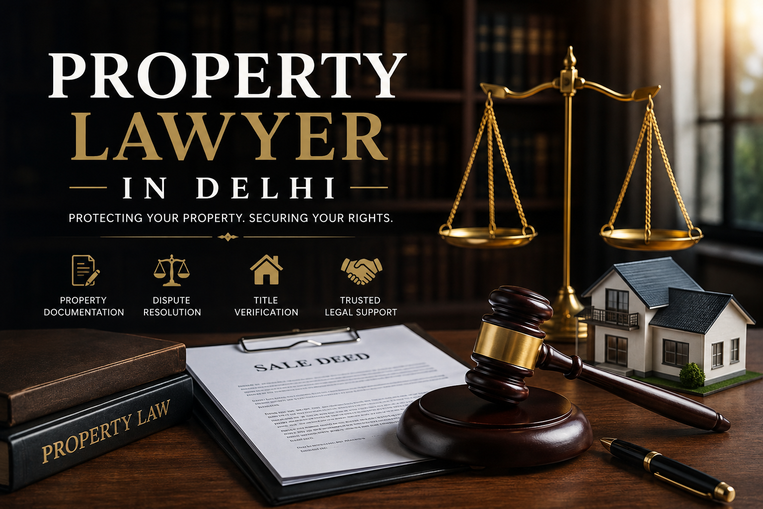 Property Lawyer in Delhi providing expert legal services for property disputes, title verification, documentation, registration, and real estate legal matters.